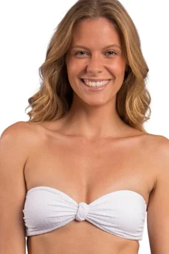 Top Bora-White Bandeau-Joy