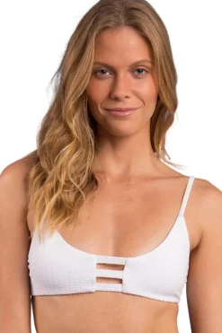 Top Bora-White Bra-Trio