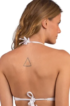 Top Bora-White Tri-Cos