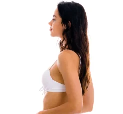 Top Cotele-Branco Balconet-Pushup