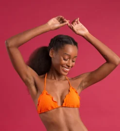 Top Dots-Orange Frufru