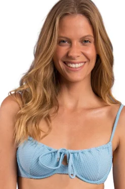 Top Dots-Sky Balconet-Tie