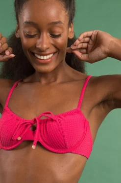 Top Dots-Virtual-Pink Balconet-Tie