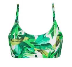 Top Folhagem Laço