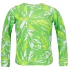 Top Green-Palms Rash-Guard