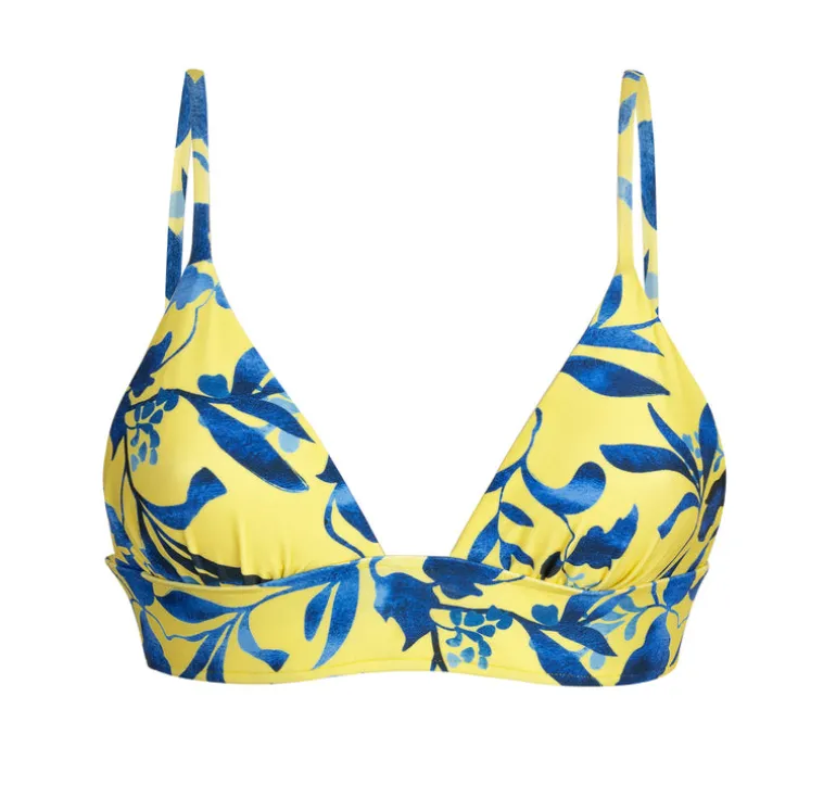 Top Lemon Flower Tri Cos