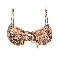 Top Leopard Balconet-Tie