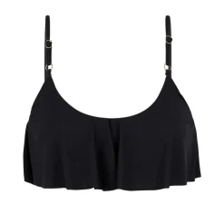 Top Leopardo Black Babado