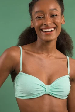 Top Malibu-Menta Bandeau-Duo