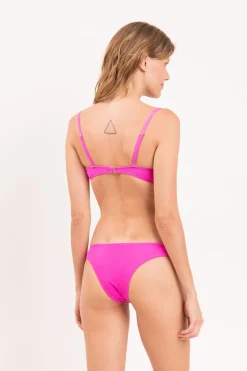 Top Malibu-Rosa Bandeau-Duo