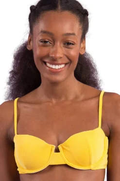 Top Malibu-Yellow Balconet