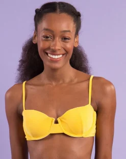 Top Malibu-Yellow Balconet