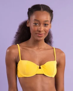 Top Malibu-Yellow Balconet