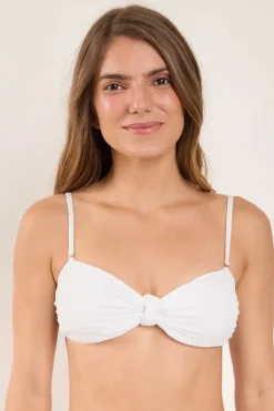 Top Memphis-White Bandeau-Joy