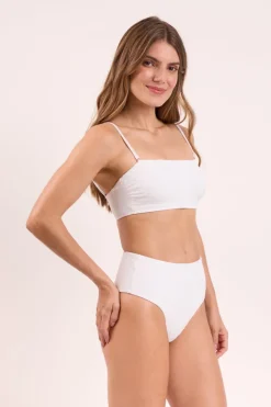 Top Memphis-White Bandeau-Reto