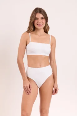 Top Memphis-White Bandeau-Reto