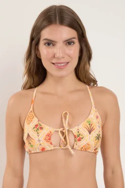 Top Mosaico Tank-Tie