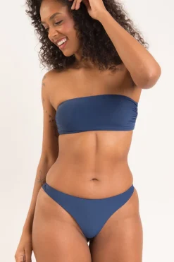 Top Navy Bandeau-Reto