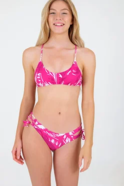 Top Pink-Palms Bralette