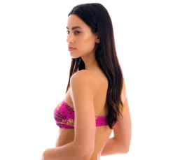 Top Roar-Pink Bandeau-Reto