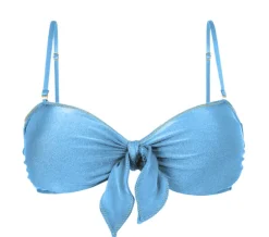 Top Shimmer-Baltic-Sea Bandeau-Knot