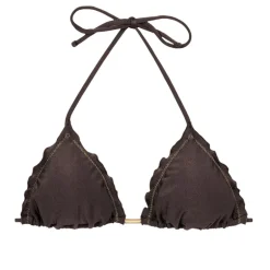 Top Shimmer-Coffee Frufru