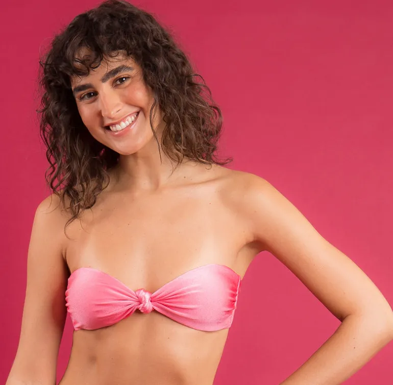 Top Shimmer-Confetti Bandeau-Joy