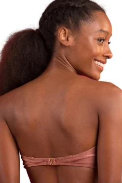 Top Shimmer-Copper Bandeau-Joy