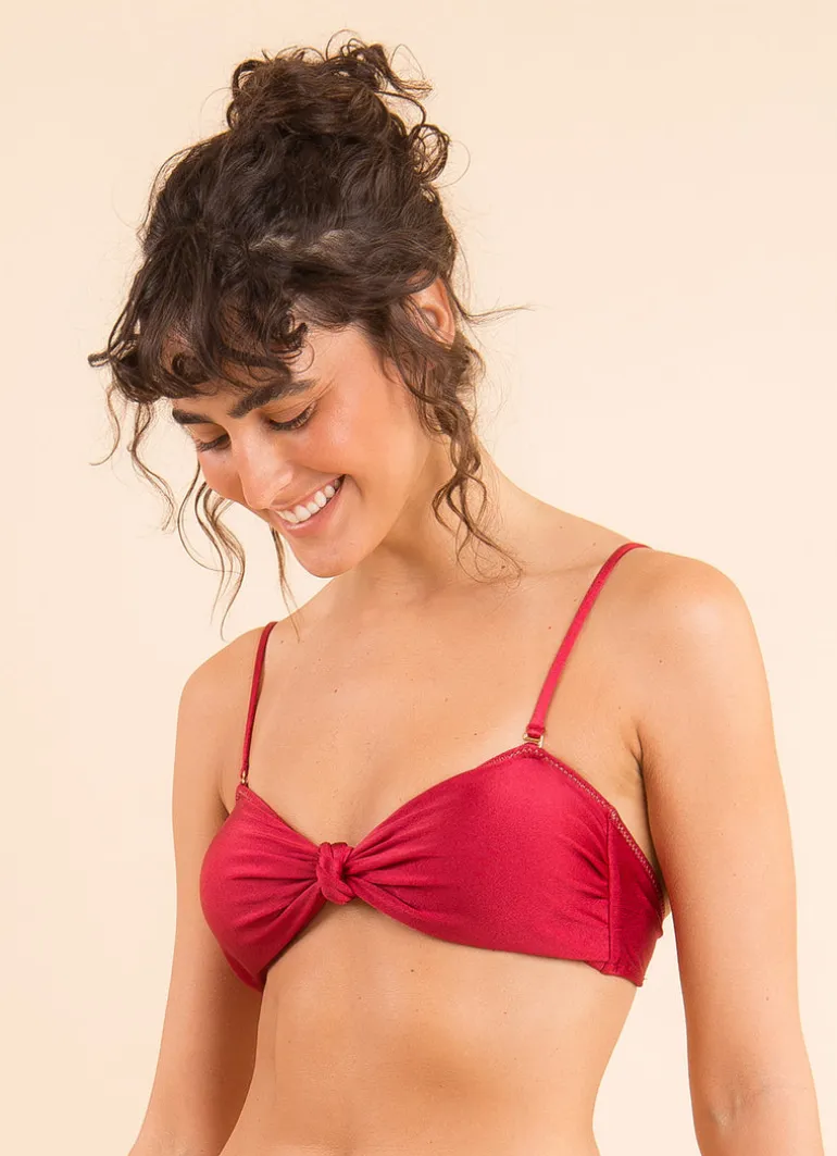 Top Shimmer-Divino Bandeau-Joy