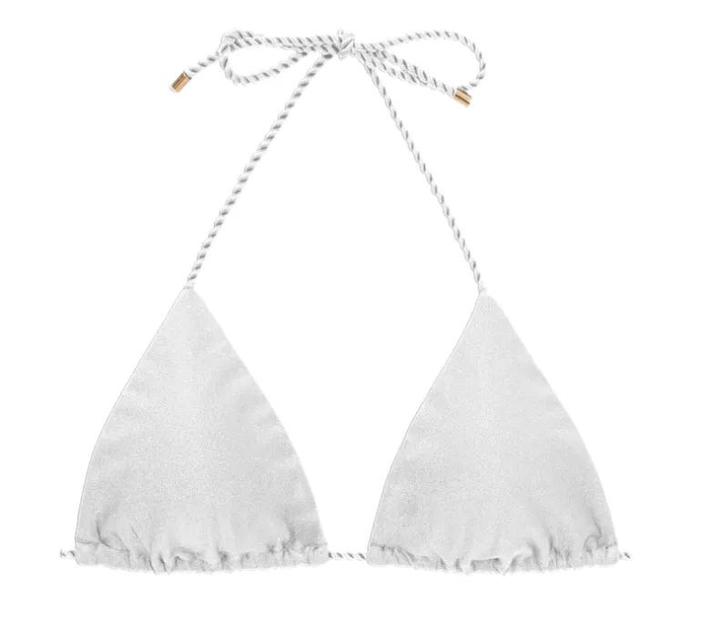 Top Shimmer-White Tri-Rope