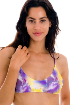 Top Tiedye-Purple Bralette