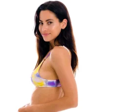 Top Tiedye-Purple Bralette
