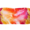 Top Tiedye-Red Bandeau-Reto