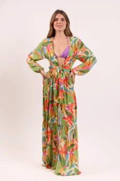 Tropical Long Dress Verona