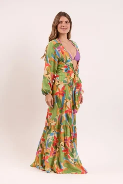 Tropical Long Dress Verona