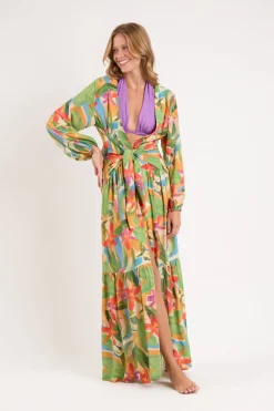 Tropical Long Dress Verona