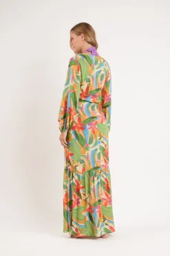 Tropical Long Dress Verona