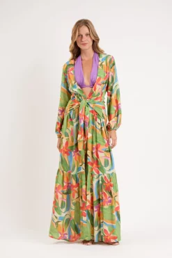 Tropical Long Dress Verona