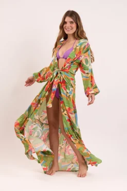 Tropical Long Dress Verona