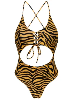 Wild-Orange Ivy Strap